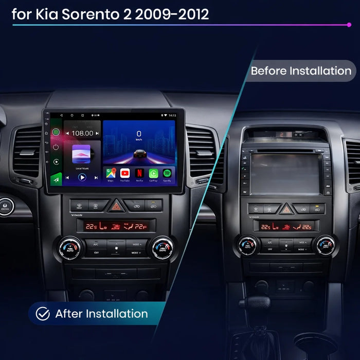 Kia Sorento Android 15 Car Stereo Head Unit (2009–2012)