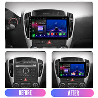 Kia Ceed and Venga 2006–2012 Android 15 touchscreen car stereo with Wireless Apple CarPlay and Android Auto
