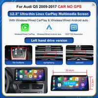 AUDI Q5 CARPLAY SCREEN 2009 - 2017