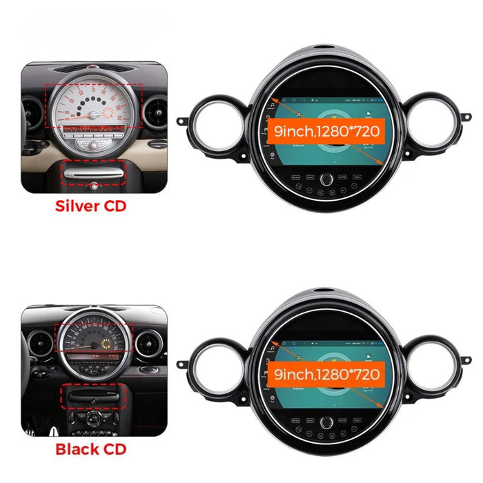MINI R51–R60 Android 15 Car Stereo Head Unit (2006–2014)