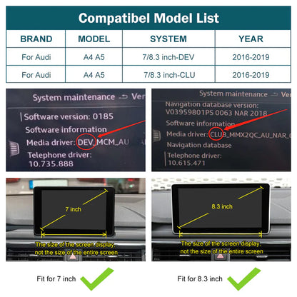 Audi A4/A5 2009-2019 Carplay