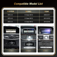 Mercedes E Class W212 CarPlay Screen 2009 - 2016