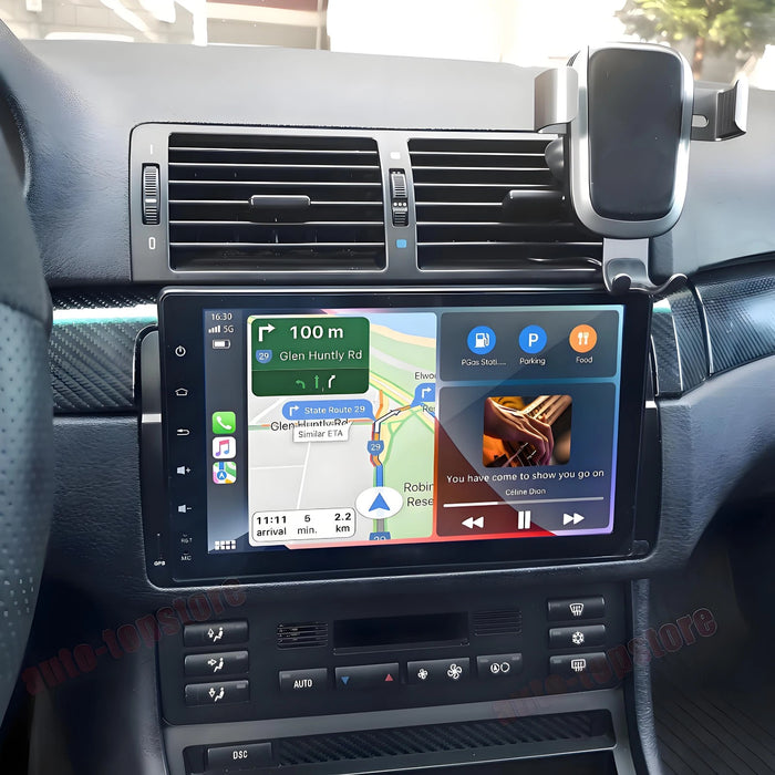 BMW 3 Series E46 Android 15 Apple CarPlay Android Auto Head Unit