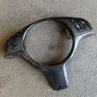 BMW E46 Carbon Steering Wheel Centre Trim