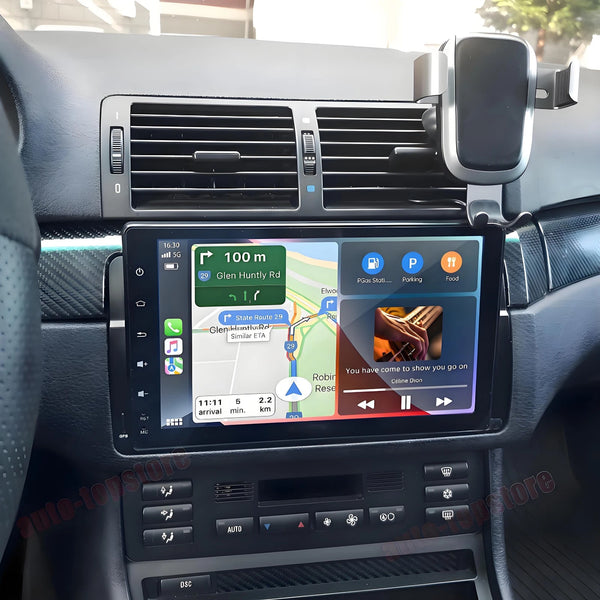 BMW 3 Series E46 Android 15 Apple CarPlay Android Auto Head Unit