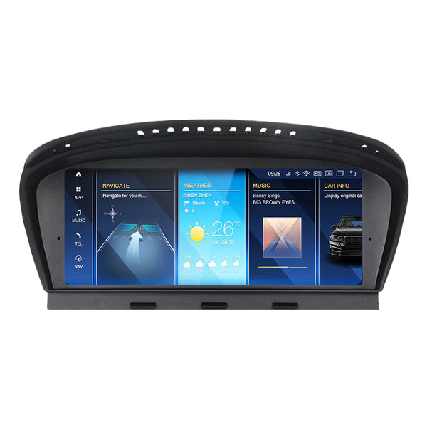 BMW E60 E61 E63 E64 Android Apple CarPlay Android Auto Screen Upgrade