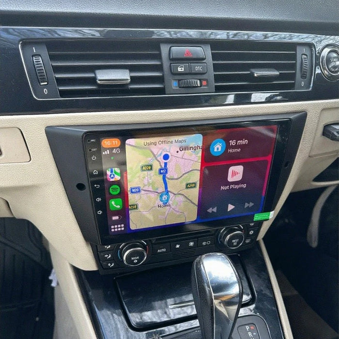 BMW 3 Series E90 E91 E92 M3 Android 15 Apple CarPlay Android Auto Head Unit