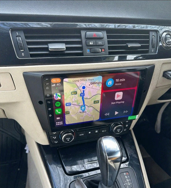 BMW 3 Series E90 E91 E92 M3 Android 15 Apple CarPlay Android Auto Head Unit