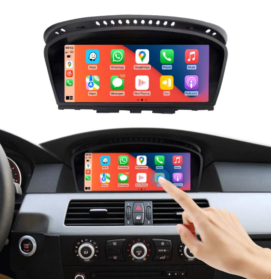 BMW E60 E61 E63 E64 Linux Apple CarPlay Android Auto Screen Upgrade