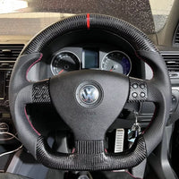 Volkswagen Golf Mk5 Carbon Fibre Flat Bottom Wheel 2003 - 2009