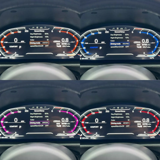 BMW VIRTUAL DASHBOARD