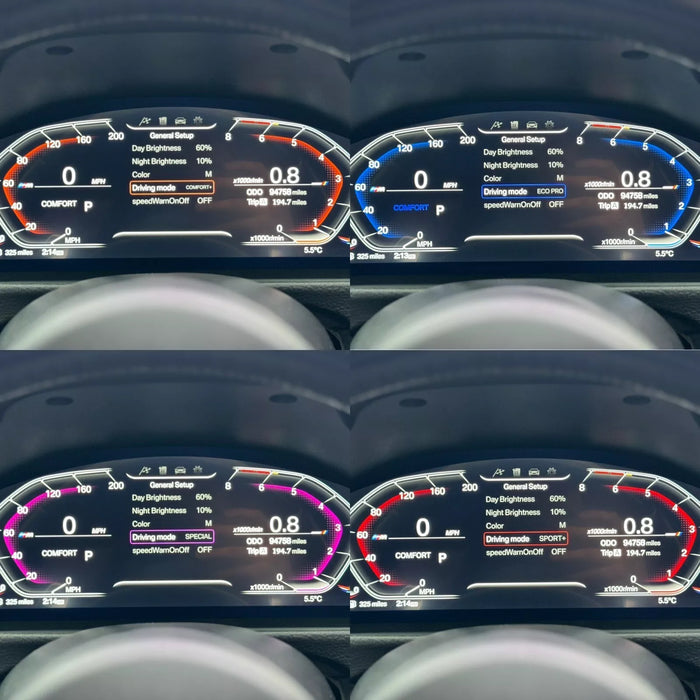 BMW VIRTUAL DASHBOARD V1