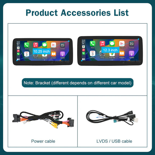 Mercedes E Coupe W207 CarPlay Screen 2010 - 2016