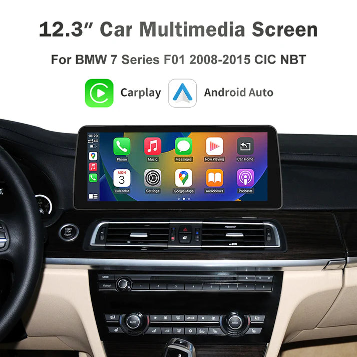 BMW F01 F02 Linux Apple CarPlay Android Auto Screen Upgrade
