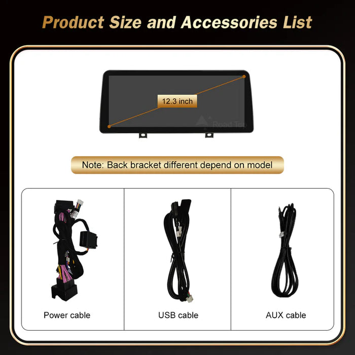 BMW 7 Series Linux Apple CarPlay & Android Auto Screen (F01/F02)
