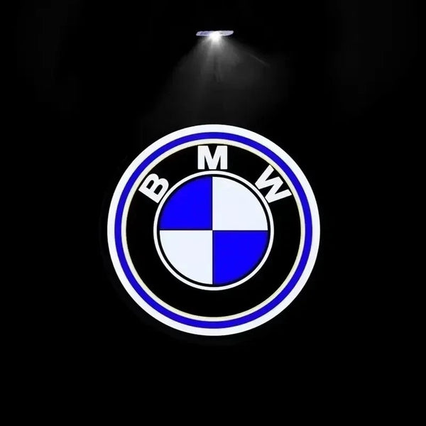 BMW Welcome Logo Projector Lights – 2/4PCS LED Car Door Courtesy Puddle Shadow Laser Lamps
