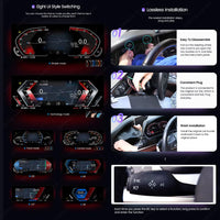 BMW 3 Series E90-E93 Virtual Dashboard Digital Cluster Upgrade