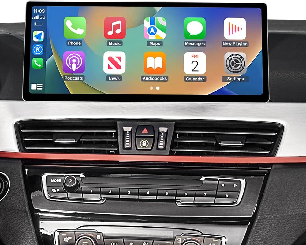 BMW X1 F48 Linux Apple CarPlay Android Auto Screen Upgrade