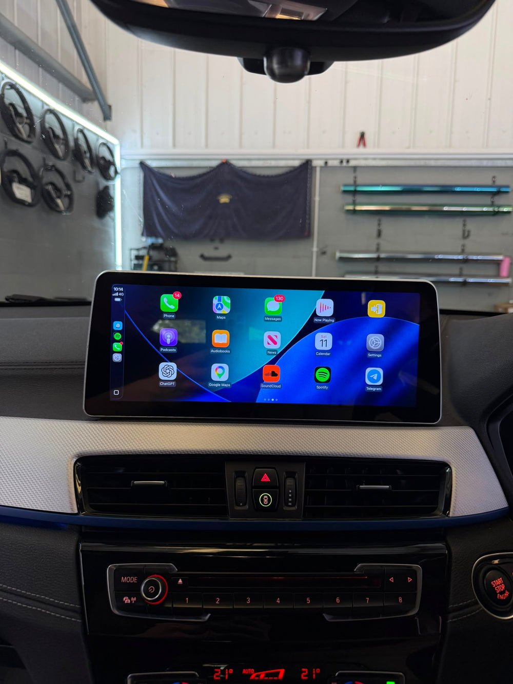 BMW X2 F39 Android Apple CarPlay Android Auto Screen Upgrade
