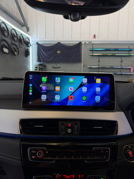 BMW X1 F48 EVO Android Apple CarPlay Android Auto Screen Upgrade