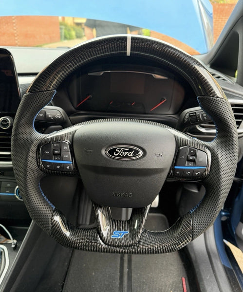 Ford Focus MK4 Carbon Fibre Steering Wheel