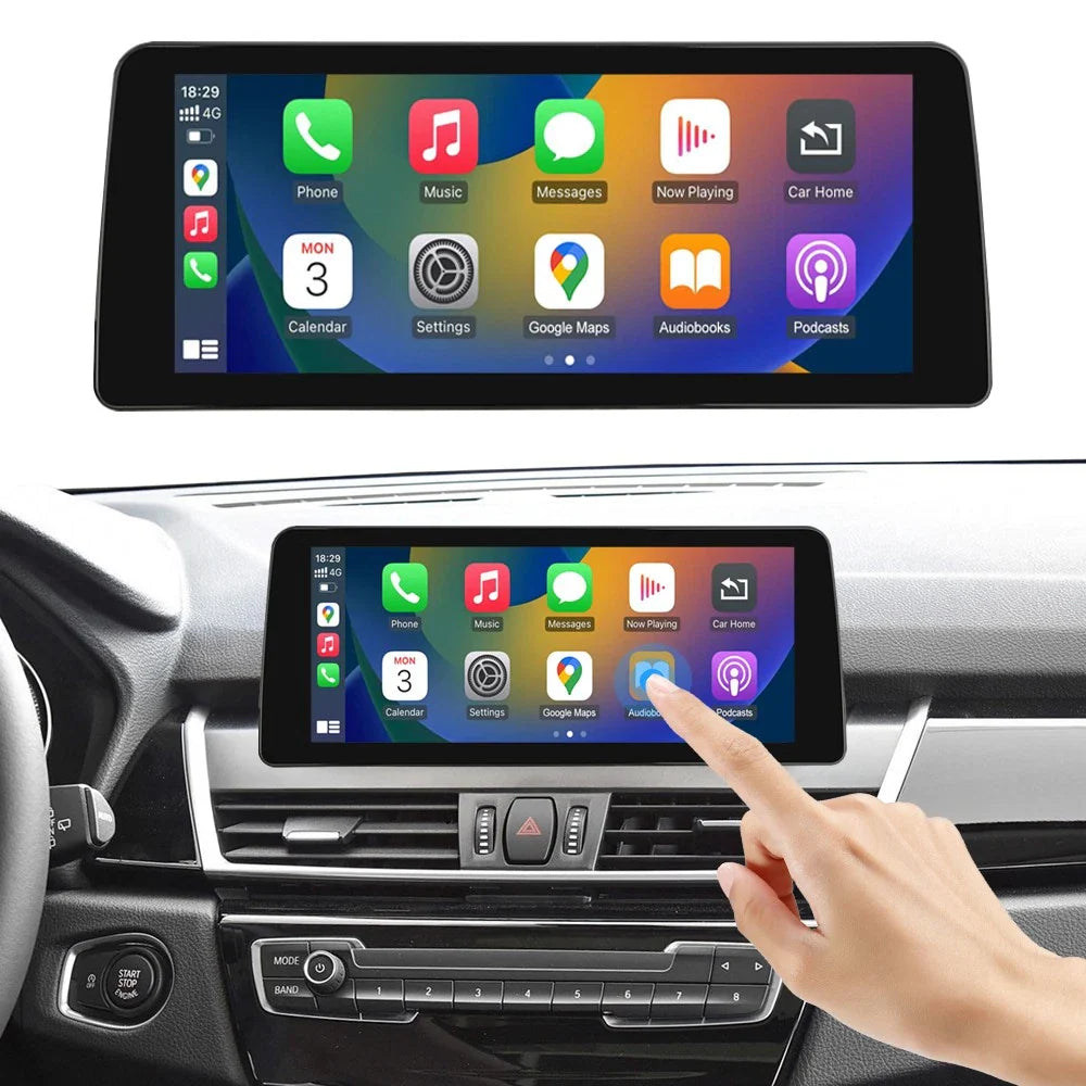 BMW 2 Series Tourer F45 F46 Linux Apple CarPlay Android Auto Screen Upgrade