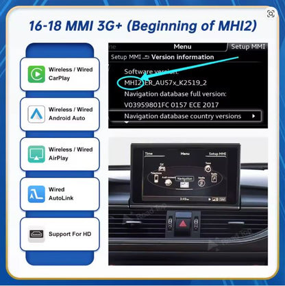 Audi A6/A7 2012-2018 Carplay