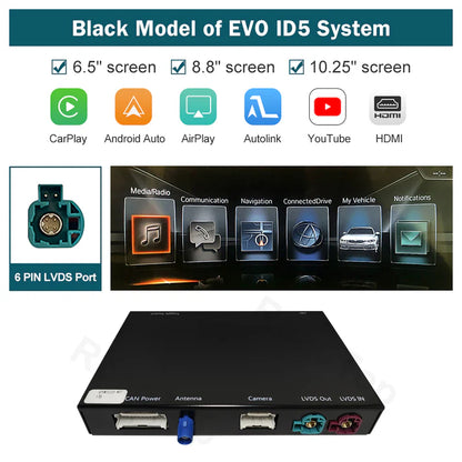 Wireless CarPlay for BMW 1 2 Series F20 F21 F22 F23 F45 2011-2020 NBT EVO with Mirror Link AirPlay Car Play Functions