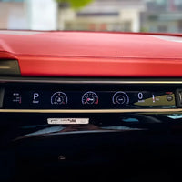 DHStyling co-pilot passenger dashboard display screen for left-hand-drive Audi A4 and A5 B9
