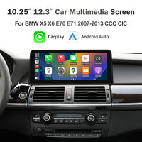 BMW X5/X6 CarPlay Screen E70/E71 2007 - 2013