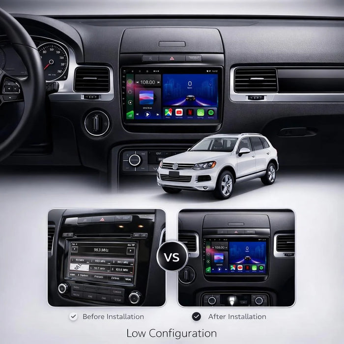 Volkswagen Touareg Android 15 Car Stereo Head Unit (2010–2018)