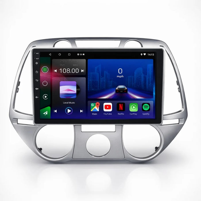 Hyundai i20 Android 15 Car Stereo Head Unit (2008–2014)