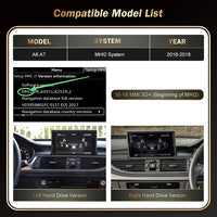 AUDI A6 / A7 CARPLAY SCREEN 2011 - 2018