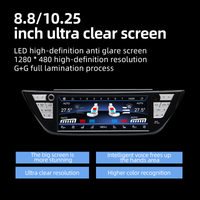 BMW Digital Touch Screen Air Conditioning LCD Panel For 5/6 Series & X3/X4