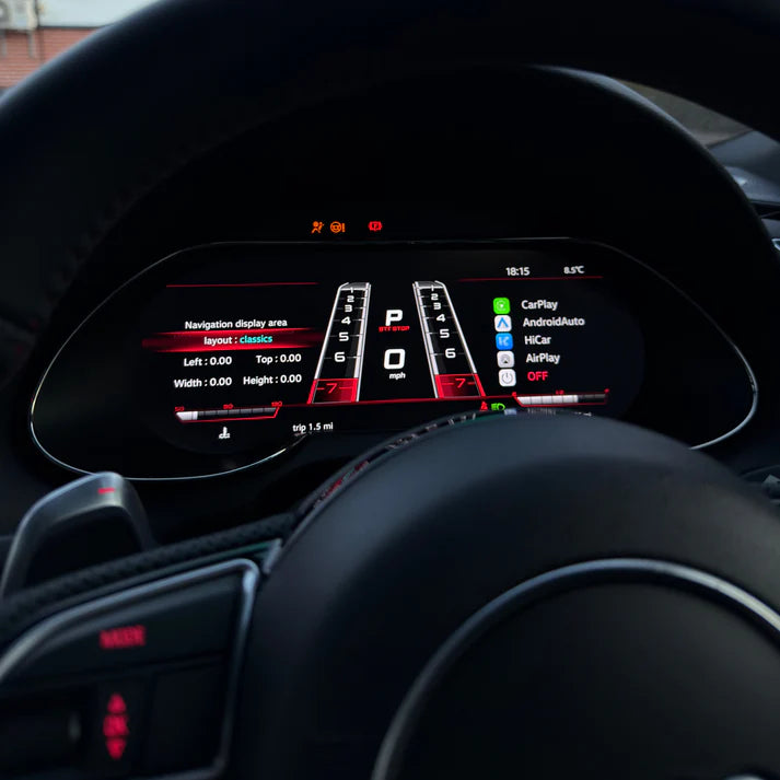 Audi Q3 Virtual Cockpit Digital Dashboard (2011–2019)