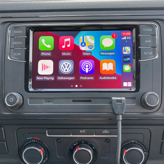 VW RCD360 APPLE CARPLAY SCREEN
