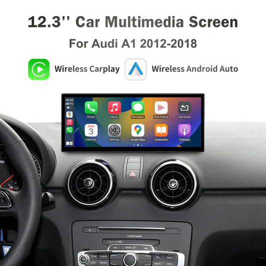 AUDI A1/Q3 CARPLAY SCREEN 2012-2018
