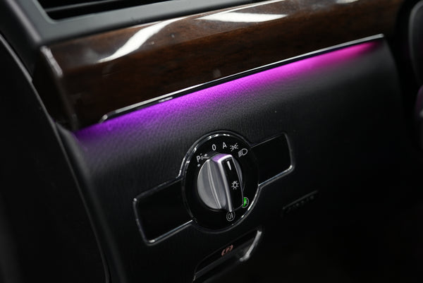 Mercedes S-Class W221 to W222-Style Ambient Lighting Kit (2005–2013)