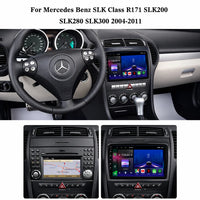 Mercedes SLK R171 2004–2011 Android 15 car stereo with Wireless Apple CarPlay and Android Auto
