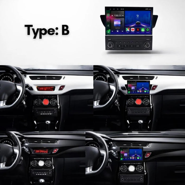 Citroen C3, DS3 & C5 Android 15 Car Stereo Head Unit (2009–2017)