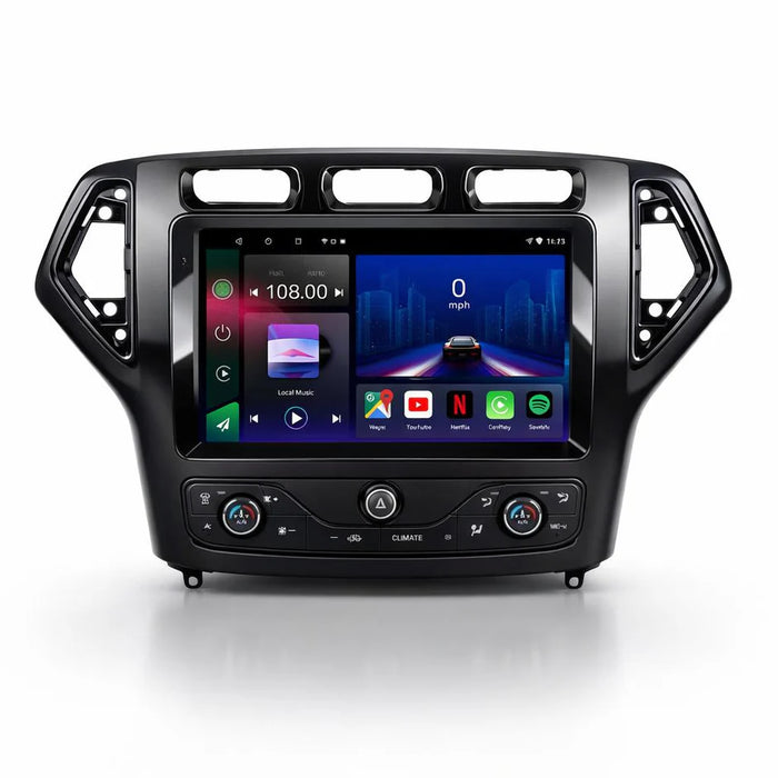 Ford Mondeo MK4 Android 15 Apple CarPlay & Android Auto Head Unit (2007-2014)