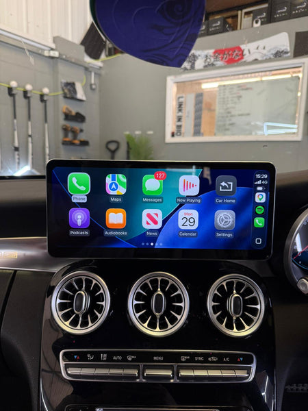 Mercedes C-Class W205 Android Apple CarPlay & Android Auto Screen Upgrade