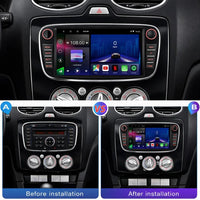 Ford Mondeo Galaxy S-Max Focus Android 14 Apple CarPlay Android Auto Head Unit