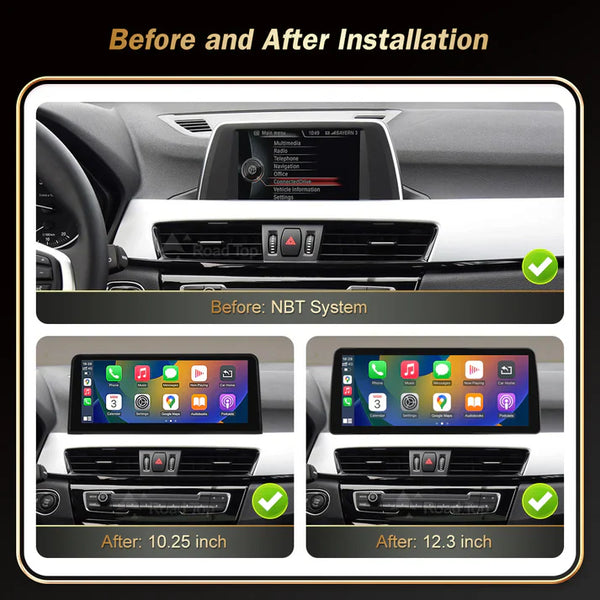 BMW X1 F48 CARPLAY SCREEN 2015 - 2018
