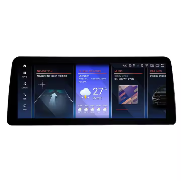 BMW X5 F15 X6 F16 Android Apple CarPlay Android Auto Screen Upgrade