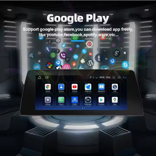 BMW 3/4 SERIES ANDROID SCREEN 2012-2016