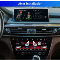BMW Digital Touch Screen Air Conditioning LCD Panel For X5 2014 - 2018