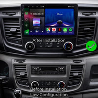 Ford Transit Custom Tourneo 350 Android 15 Apple CarPlay Android Auto Head Unit