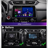Honda CR-V 2017–2022 Android 15 touchscreen car stereo with Wireless Apple CarPlay and Android Auto
