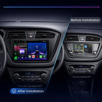 Hyundai i20 2014–2019 Android 15 touchscreen car stereo with Wireless Apple CarPlay and Android Auto

